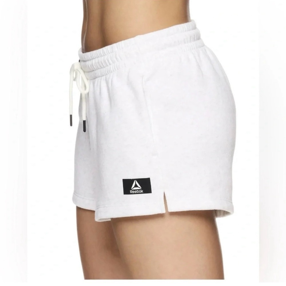 2 Reebok Women's After Class Shorts with Pockets 2 Gray/Rust - Picture 10 of 12